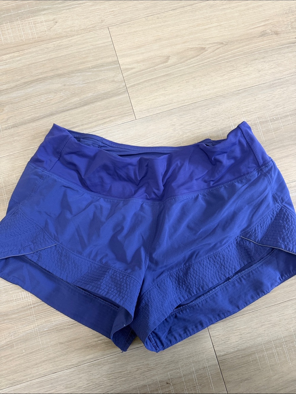 Women’s Lulu Lemon Active Shorts in Deep Purple - Stretch Performance